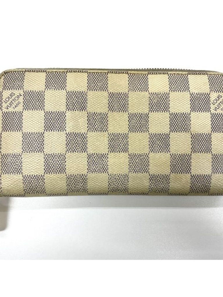 Louis Vuitton Damier Azur Zippy Wallet Round Zip Long